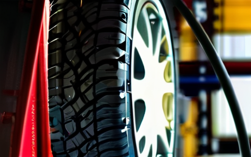 Wheel alignment service at Conner's Car Care